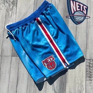 Mitchell & Ness was 1991 New Jersey Nets Men’s large Basketball Shorts